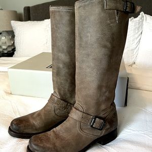 Frye Veronica Slouch Boots in Slate 8.5
